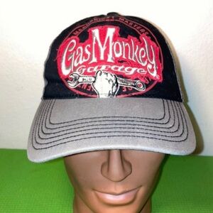 Original Gas Monkey Garage Hat Strapback adjustable adult size mechanical